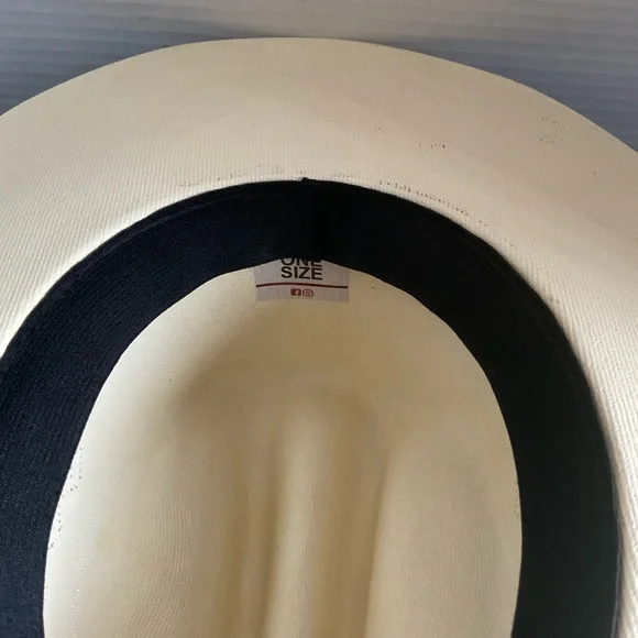 Floral Cream Cowboy Hat - Picture 7 of 8